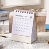 English 2026 Small Desk Calendar Month Date Display Monthly Planner  Spring Festival