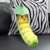 Cute Caterpillar Plush Hug Pillow Stuffed Animal Toy Decorative Pillows for Bedroom, Living Room