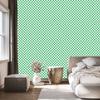 Mint Checkerboard Wallpaper for Living Room and Bedroom 50x1000