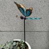 Colorful Butterflies Garden Decors Stakes Waterproof 3D Garden Ornaments Outdoor Decorations for Patio Lawn Decorations