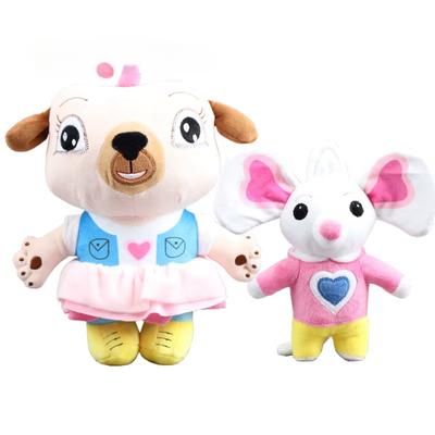 2 Teile/satz 22-30 Cm Chip und Kartoffel Plüsch Spielzeug Puppe Cartoon Mops Hund und Maus Kuscheltiere Spielzeug Kinder geburtstag Geschenk Wohnkultur