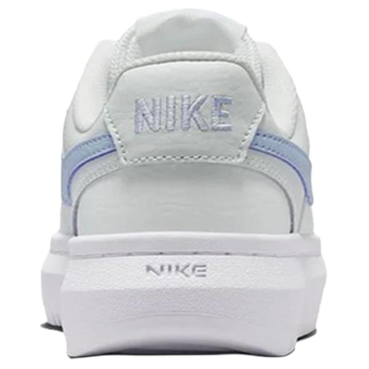Nike Court Vision Alta Comfortable Durable Breathable Low-Top Sneakers Women Sneakers White Blue DM0113-106