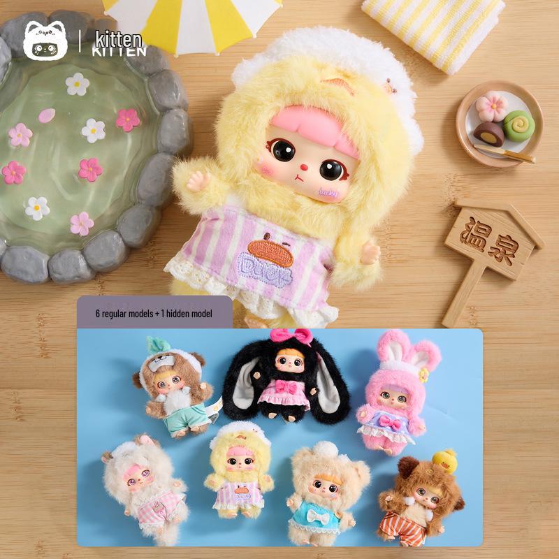 Three Little Hairs Lucky Rabbit Plush - Cute Bedroom Decoration