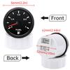 52mm Fuel Level Gauge Marine Boat Digital Pointer Fuel Gauge 7-color Backlight 100-600mm Fuel Level Sensor Digital Car Gauge