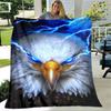 3D Eagle Printing blanket flannel Soft and comfortable blanket blankets for beds picnic blanket warm blanket birthday gift