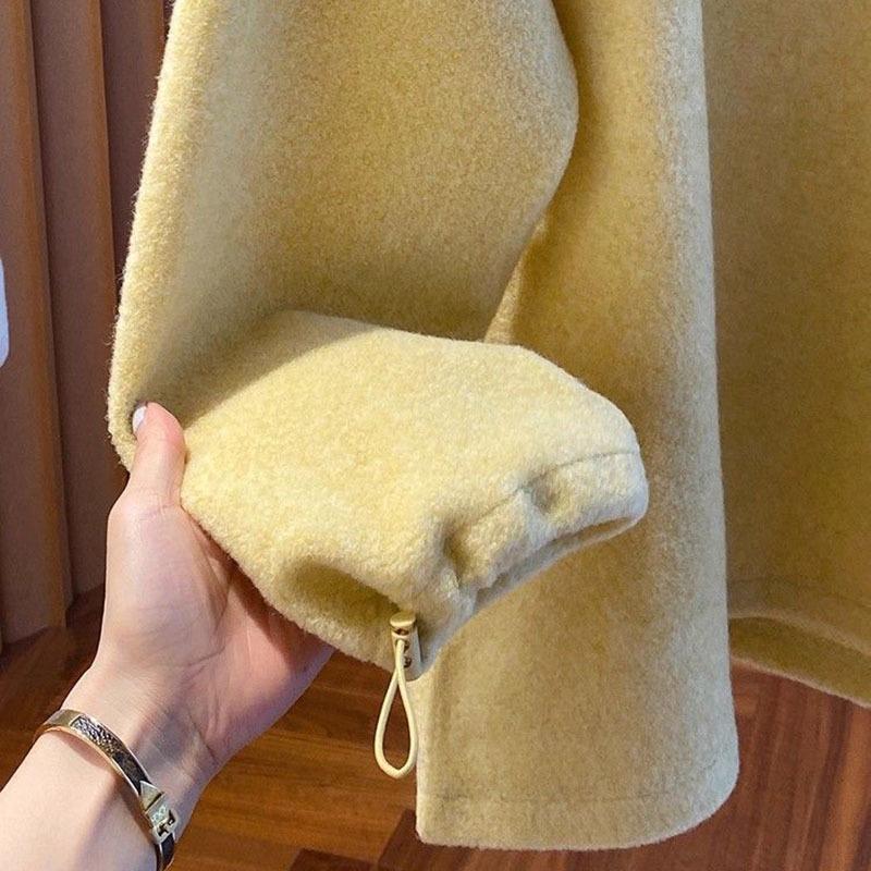 Sweatshirt for Women Oversize Fleece Thickened Loose Round Neck Casual Pullover Long Sleeve Winter Sweatshirt Top