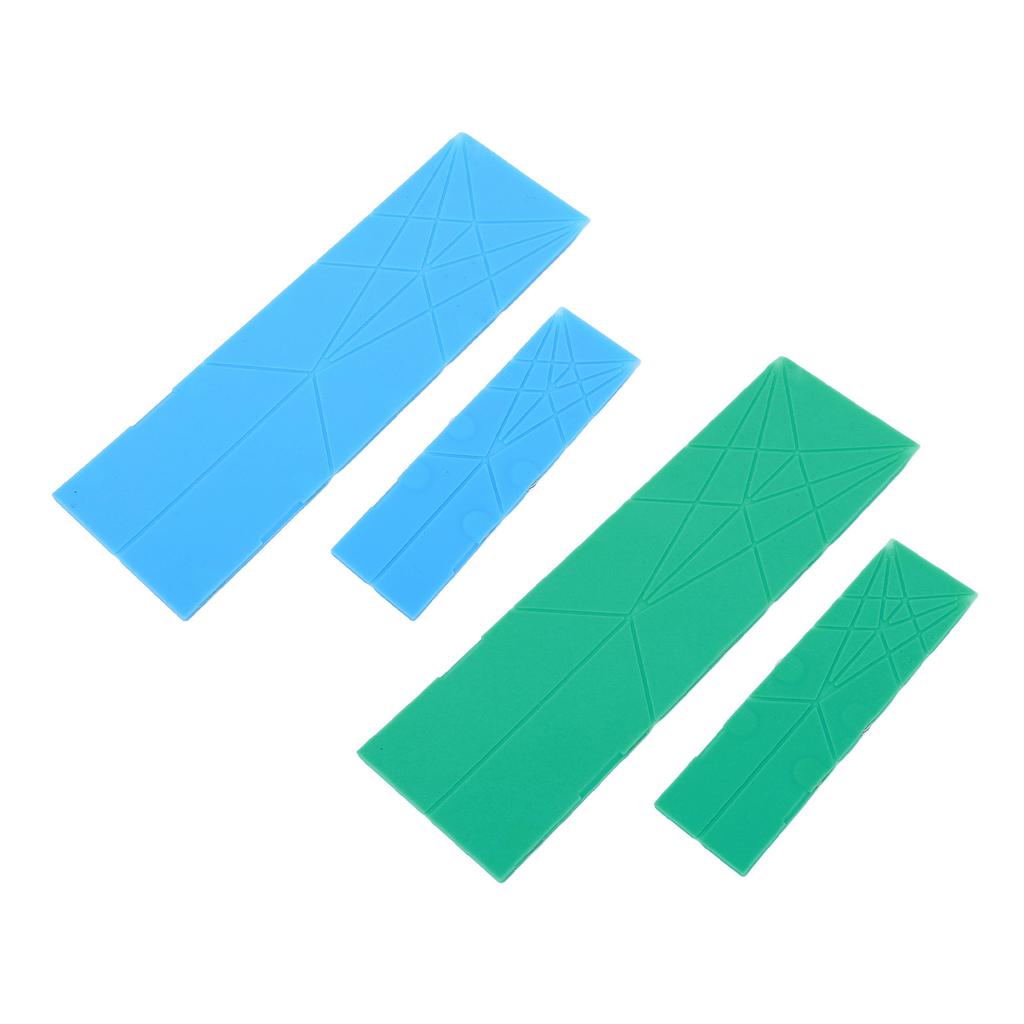 2pcs Magnetic Flat Measuring Spoon 3 In 1 Multifunctional Folding Kitchen Flat Measuring Spoon Large