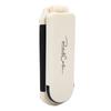 Folding Hair Brush with Mirror Portable Lightweight Pocket Size Massage Comb Hair Brush for Travel Cream White