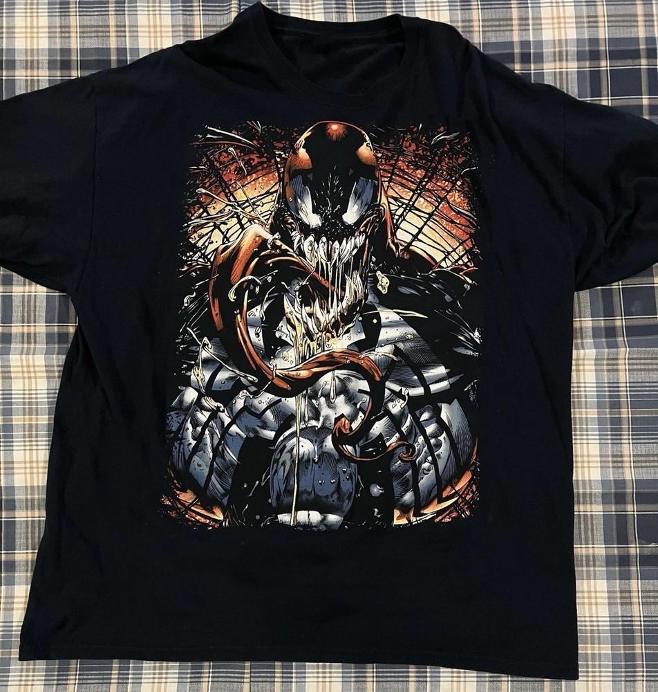 Футболка Marvel Venom Mad Engine Размеры S-5XL Репринт Унисекс XXXL