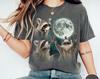 Waschbären heulen den Mond an Shirt, Waschbär Meme T-Shirt, Lustiges Shirt, Vintage Tee, Retro Shirt, Unisex Shirt, 3 Waschbären, Comfort Colors Shirt