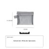 Transparent Mesh Portable Storage Bag for Data Cables, Earphones, Cards - Large Capacity Everyday Organizer