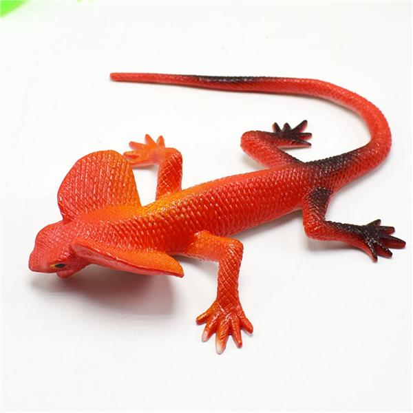 plastic leopard gecko toy