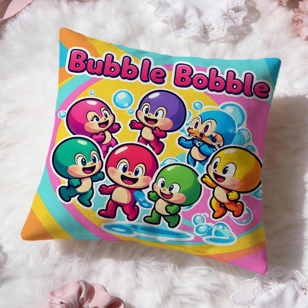 Popular BBubble Bobbleer Cushion Cover Soft Washable Pillow Case Multi-Scene for Couch Bed Travel Office Use