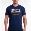 Crypto Millionaire Loading Funnycrypto Shirt Bitcoin Dogecoin Ethereum Nft TShirt Summer Casual Cotton Tee Unisex Unisex Unisex
