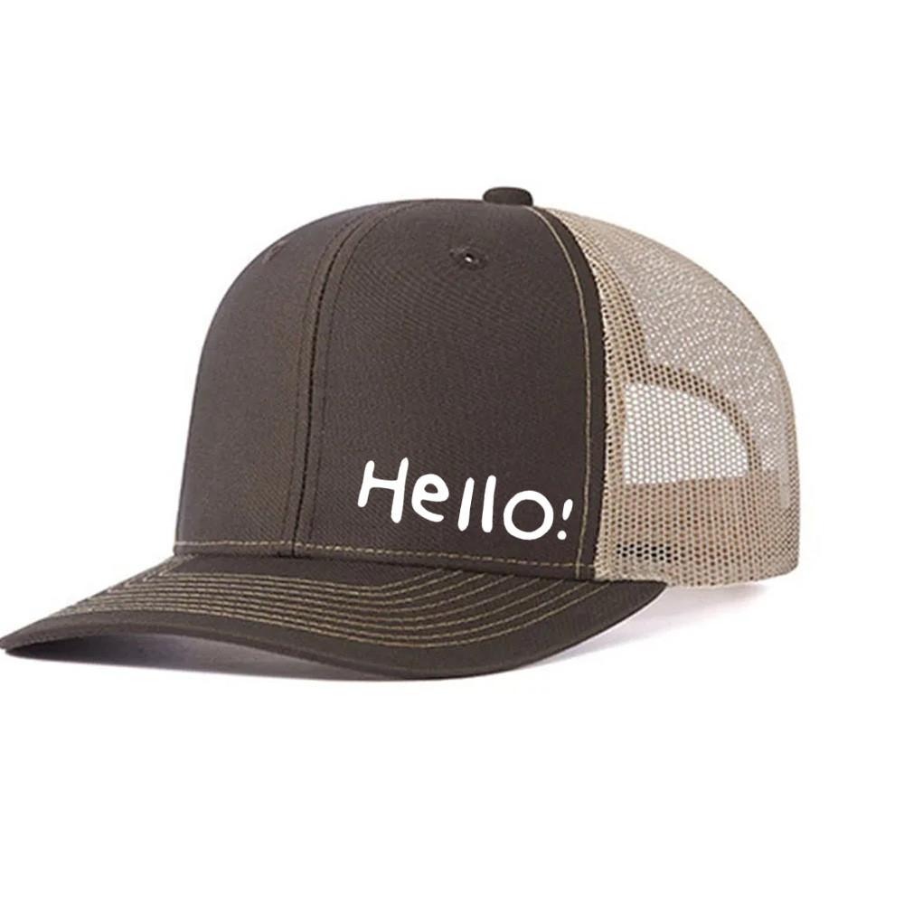 Casual Mesh Baseball Cap With Adjustable Fit For Summer Sun Protection