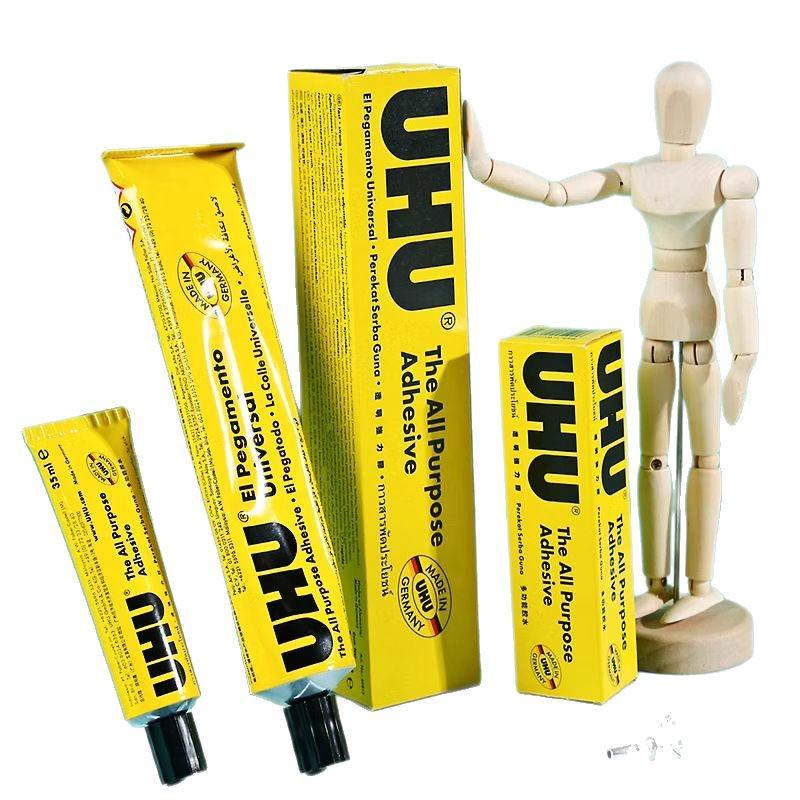 UHU Super Glue - Strong Adhesive for Handcrafts, Woodworking, and Shoe Repair.