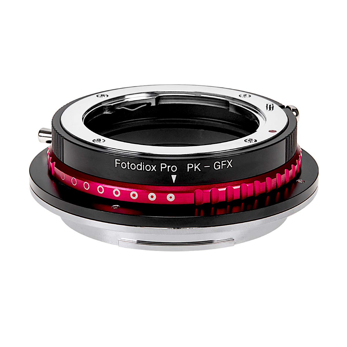 

Fotodiox PKa-GFX Mount Adapter (Pentax K (DA Lens Compatible) to Fujifilm GFX G Mount) with Aperture Ring