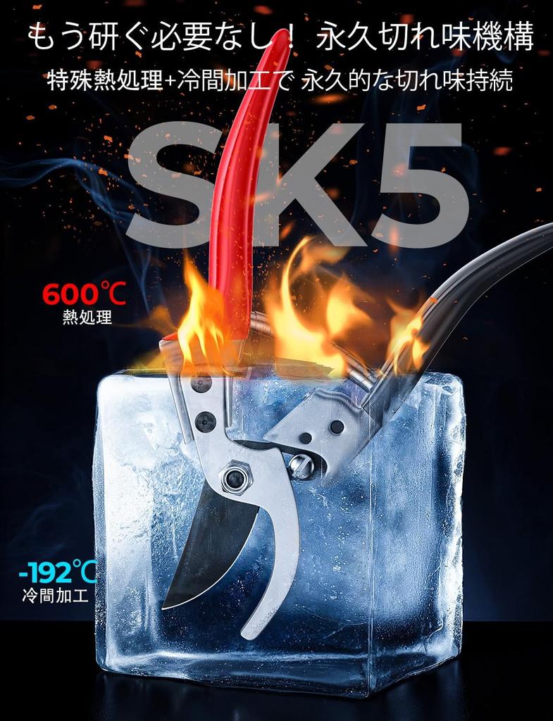 SOLODOTO Pruning Shears Lightweight Pruning Shears German 5 Times Sharper Japanese 6 Times More Durable Ergonomic Aluminum Alloy Grip for Reduced