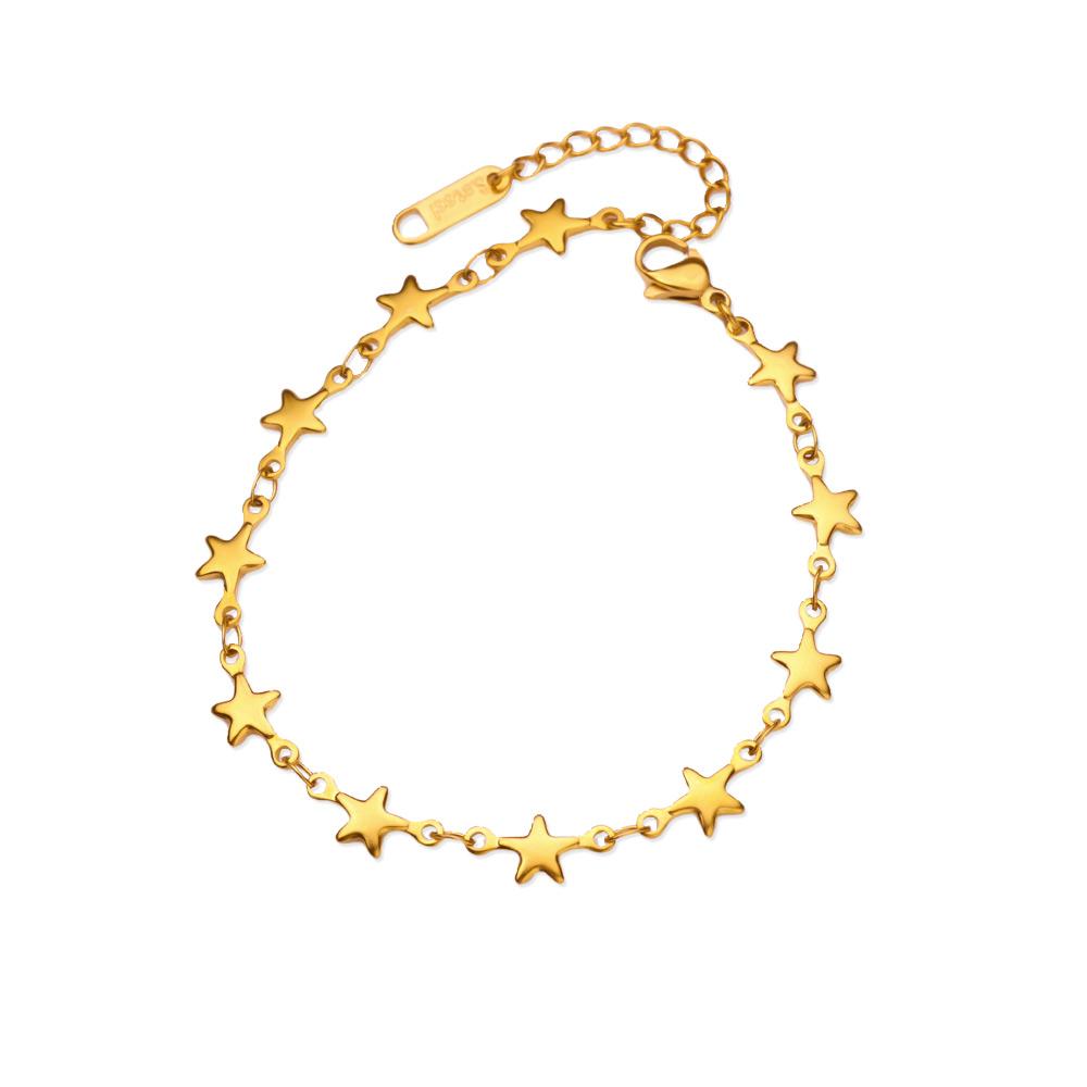 Crystal Cross Bracelets For Women Men Fashion Gold Color Stainless Steel Cross Bracelet Vintage Religion Aesthetic Jewelry Gift