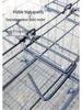 Extra Large Foldable Chicken Coop with Thickened Wire for Egg-Laying