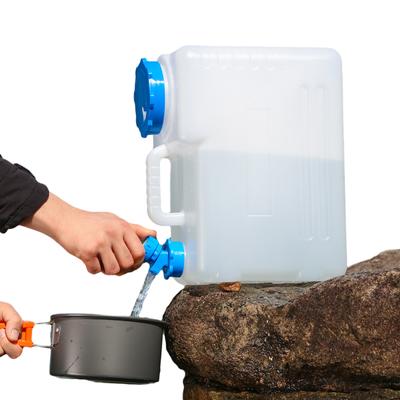 4 Gallon/15L Water Storage Containers Emergency Stroage Multifunction Water Tank for Camping Outdoor Hiking Picnic Supplies