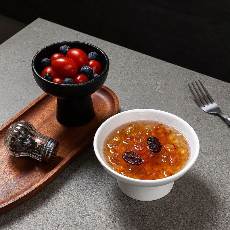 Ruhan Japanese Style Ceramic Pedestal Dessert Plate