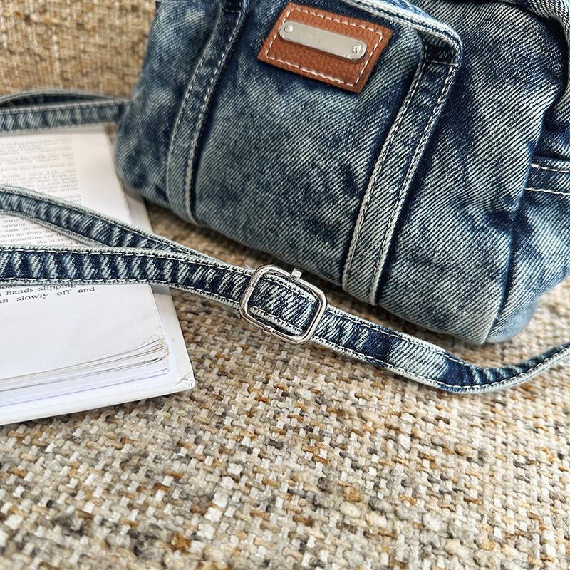 Handbag Women's Denim Vintage Shoulder Small Square Bag