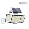 106/318 LED Solar Light Outdoor 328 LED Spotlights IP65 Waterproof Motion Sensor Human Solar Flood Security Lights 3 Modes