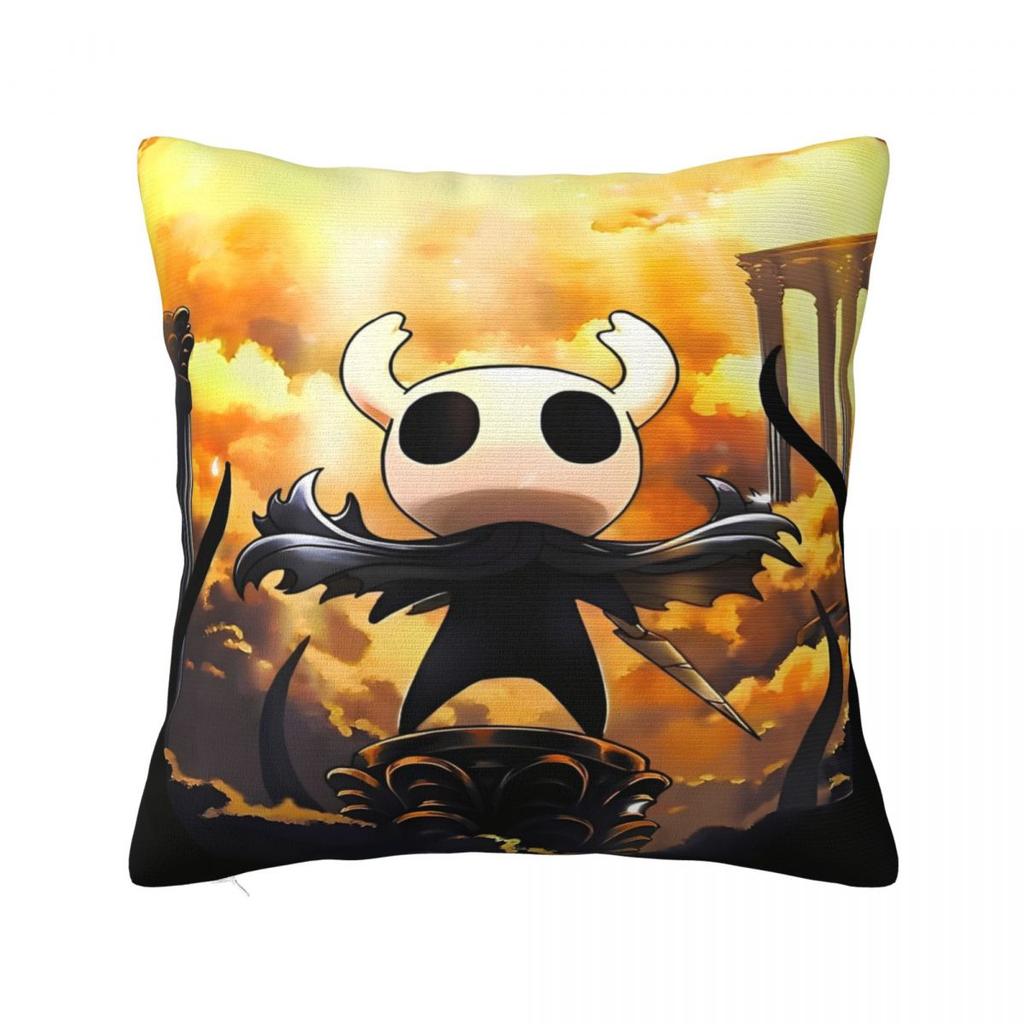 Hollow Knight Funny Games Printed Pillowcase Cushion Cover Pillow Covers Y2K Seat Decorations Square Multi-Size