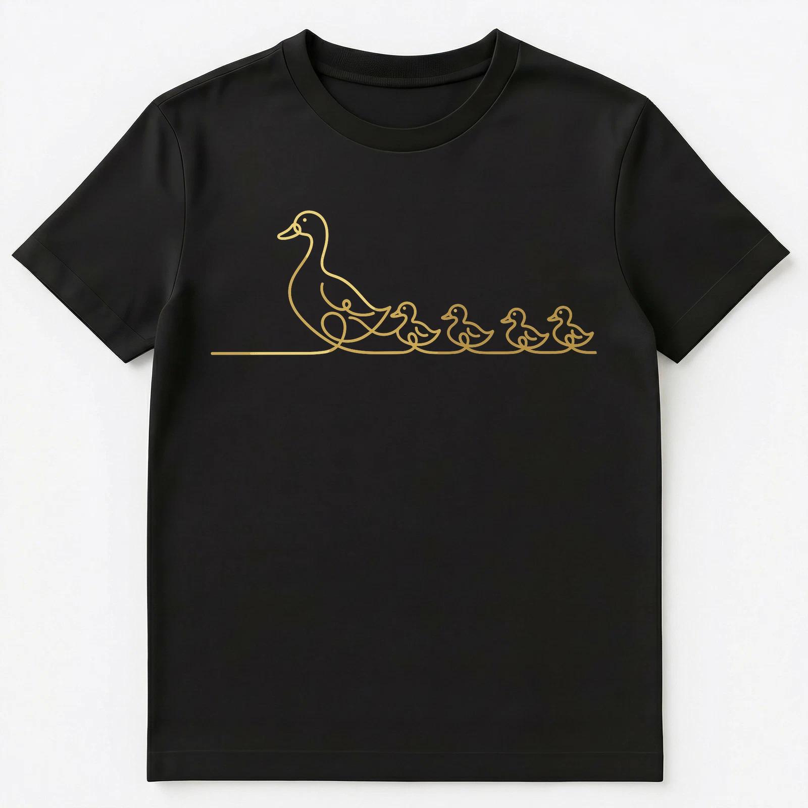 Duck Lover Hunter Mother Ducklings Motherhood Unisex T-Shirt XL