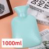 Thickened explosion-proof hot water bag hand warmer hot compress stomach warmer foot warmer imitation rabbit velvet water warmer