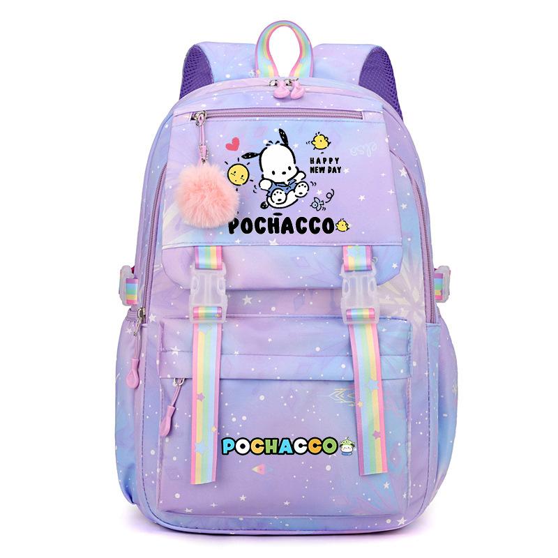 Pochaco Pacha Dog Cartoon Cute Backpack Sweet School Style Schoolbag