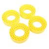 4PCS 1.55 Inch Tire Inserts Silicone Double Layer Hollow Water Proof RC Crawler Wheel Insert for Upgrade