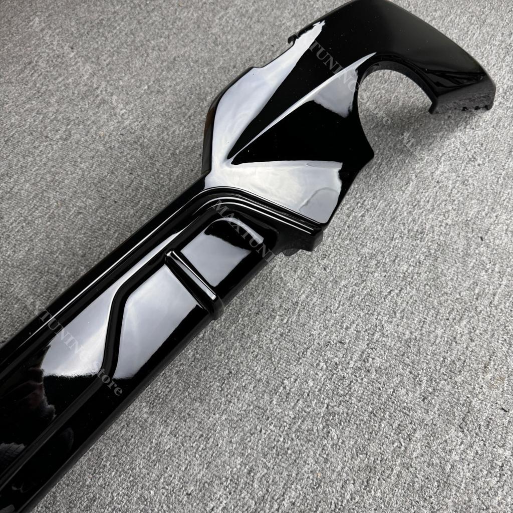 Gloss Black Rear Bumper Diffuser For BMW 3 Series G20 G21 318i 320i 320d 330i 330d M Sport 2019-2022 Pre-LCI MP Style Body Kit