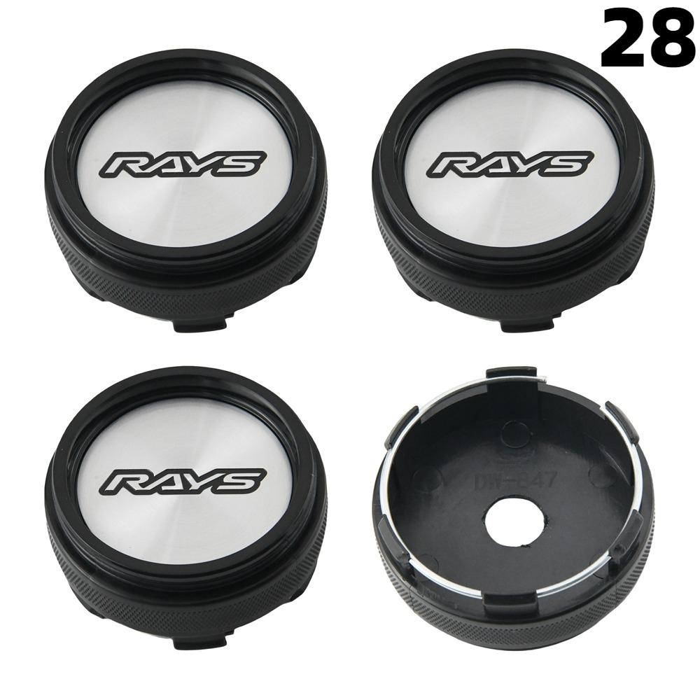 1 Zestaw/4 Szt. Średnica Zewnętrzna 66 MM / Średnica Wewnętrzna 62 MM Kołpaki Felg RAYS VOLK VR GRAM Logo Kołpak Środkowy Koła Pokrywa Koła Kołpaki Piasty Akcesoria do Opon Samochodów Sportowych