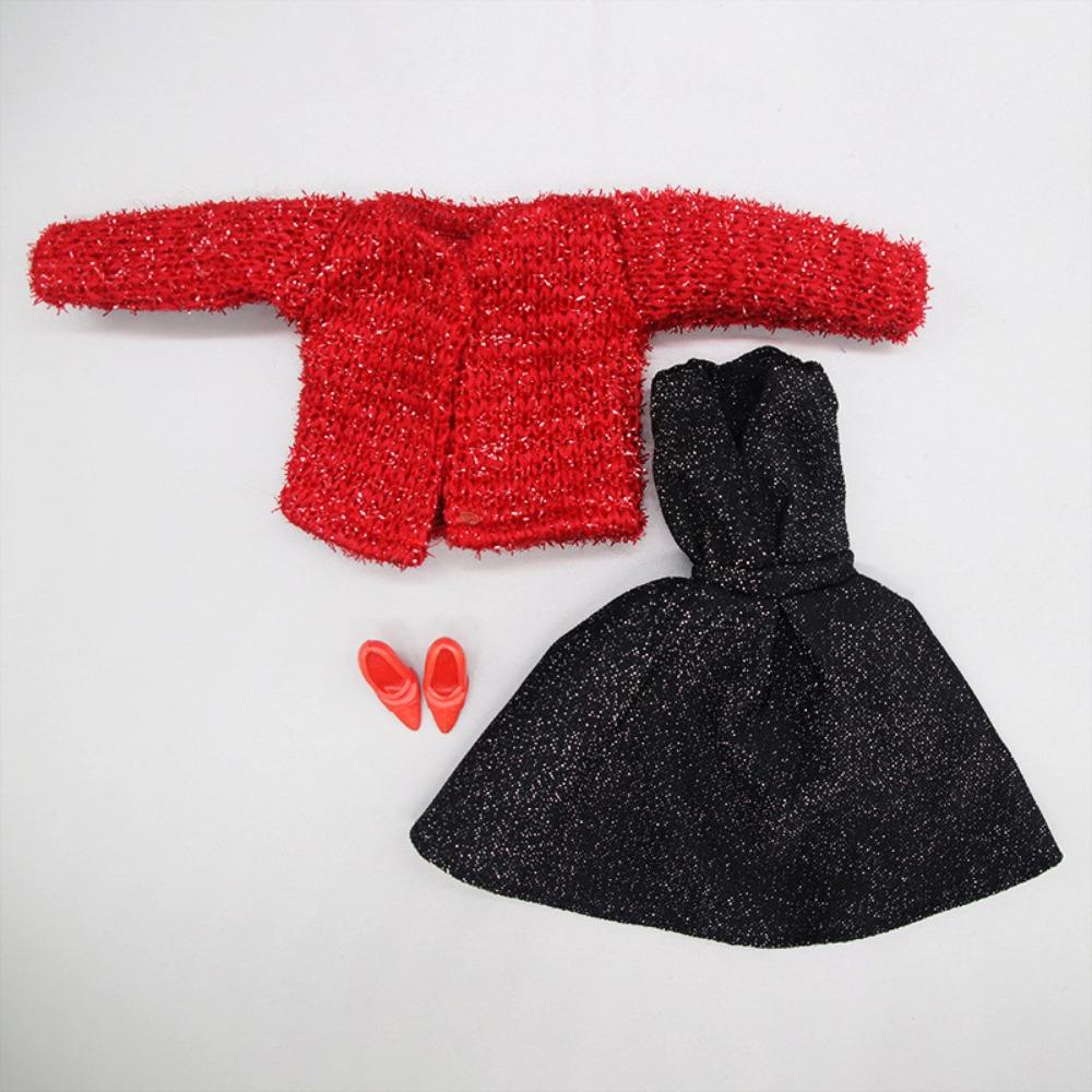 Casual Plush Coat Fashion Girl Doll Wearing for 1/6 Doll/29~32cm Doll Clothes Accessories