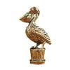 Metal Animal Shelf Decors Accent,Pelicans Figurines Tabletop Centerpieces Home Decorations Pelicans Decorative Objects