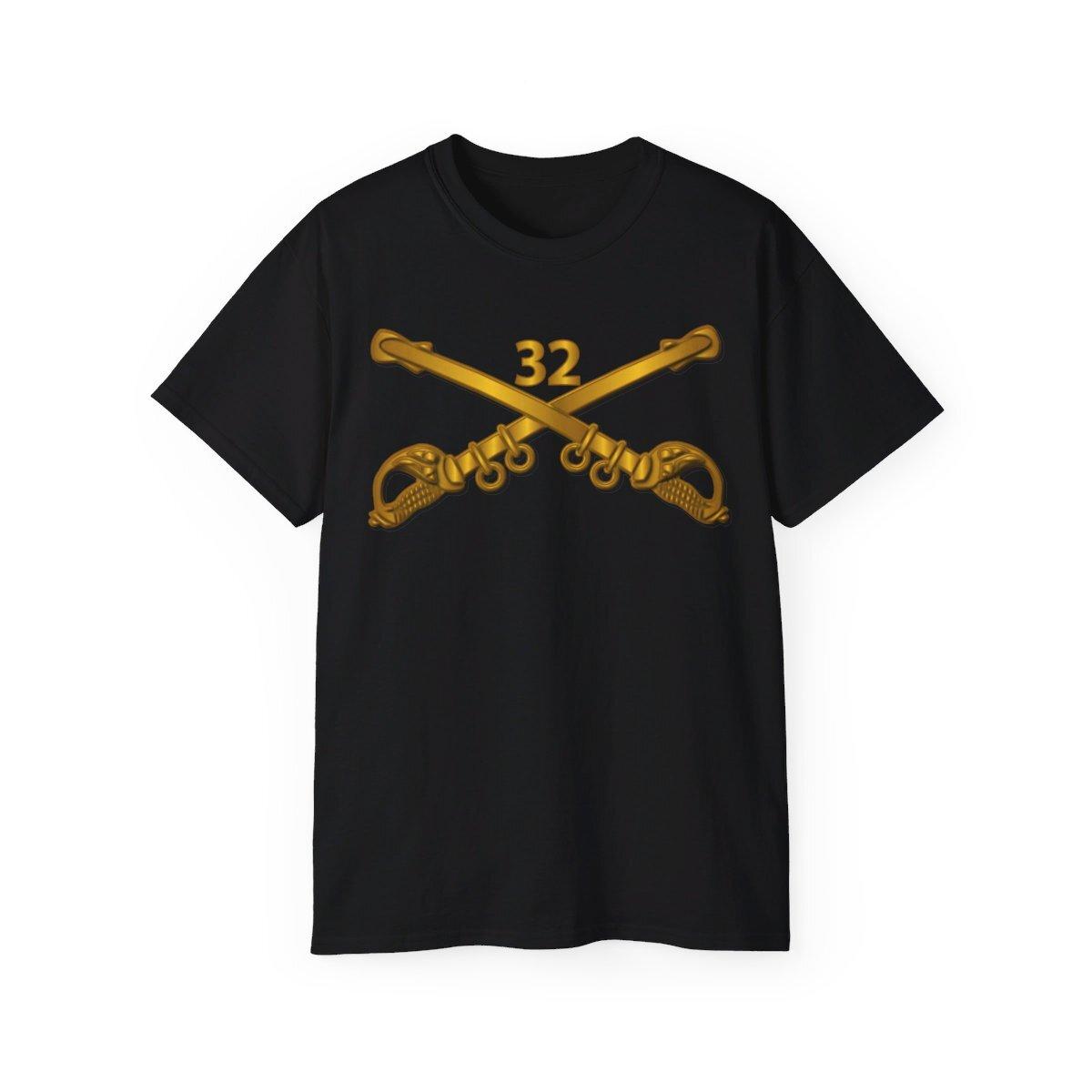 Classic - 32nd Cavalry Branch wo Txt Unisex T-Shirt M