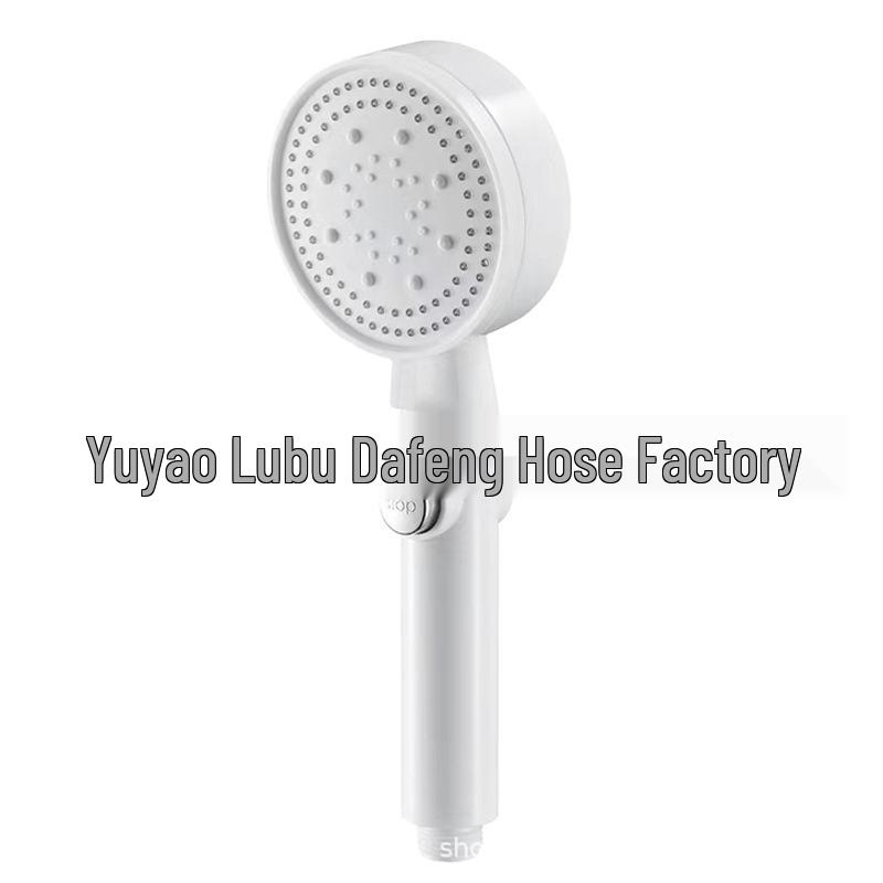 Adjustable Pressurized Handheld Shower Head with Massage & Water-Saving Features