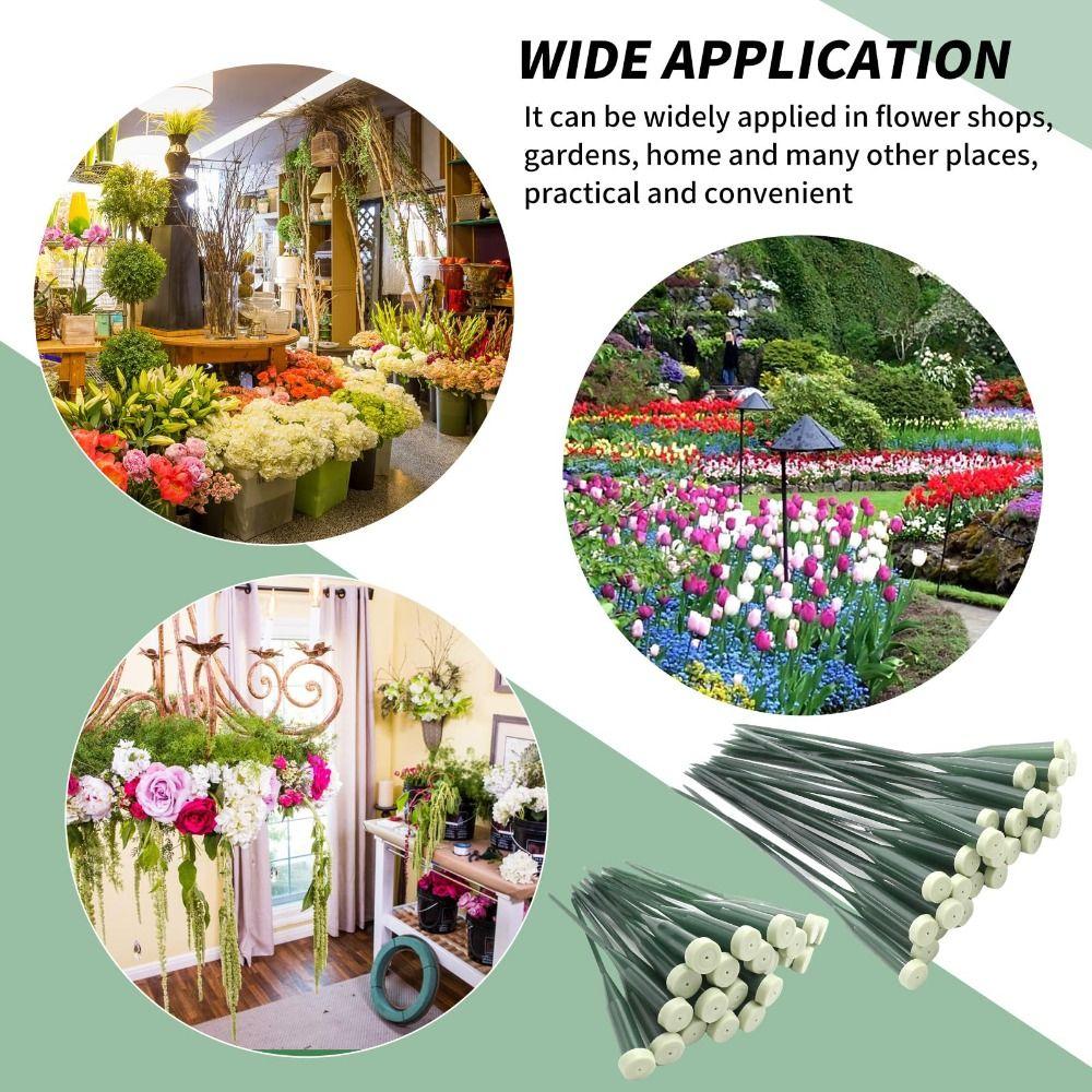 25pcs Water Containers Pole Planting Tube Multi-purpose Flower Arranging Tube