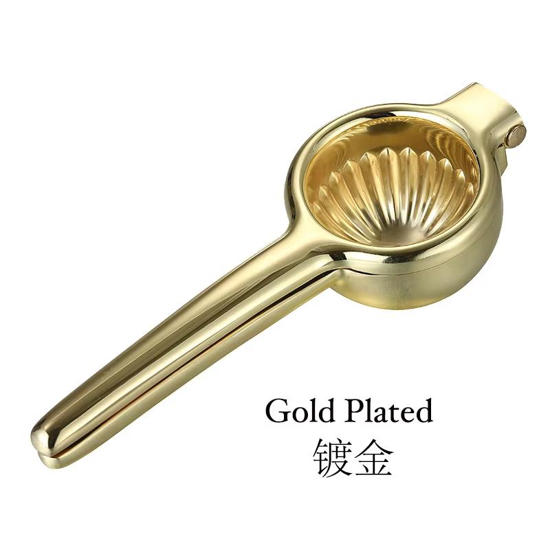 Manual Stainless Steel Lemon Squeezer Citrus Press Juicer Lime squeezer Kitchen Bar Tool - Copper/Gold/Silver color