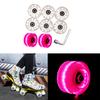Quads Skate Replacement Wheels with Bearings, Roller Skate Wheels Wear Resistant Wheels for Double Row Skate Skateboard