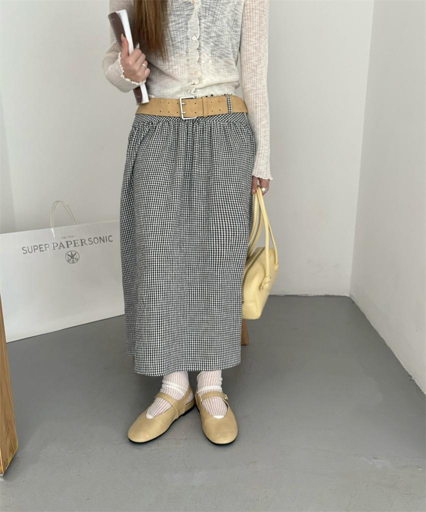 Spot~ Leather French Round Head Row Wind One-word Button Soft Sole Shallow Mouth Mary Jane Single Shoes Women's Flat Grandma Shoes