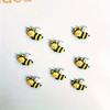 8 Stück Süßer Kleiner Bienen Kühlschrankmagnet Po Wand-Nachrichtentafel Pinnwand Dekoration Magnetische Aufkleber Heimdeko