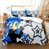 3D Printed Lucky Star Konata Izumi Bedding Set for Boys Girls Duvet Cover Pillowcase Twin Queen King Full Single Double Sizes
