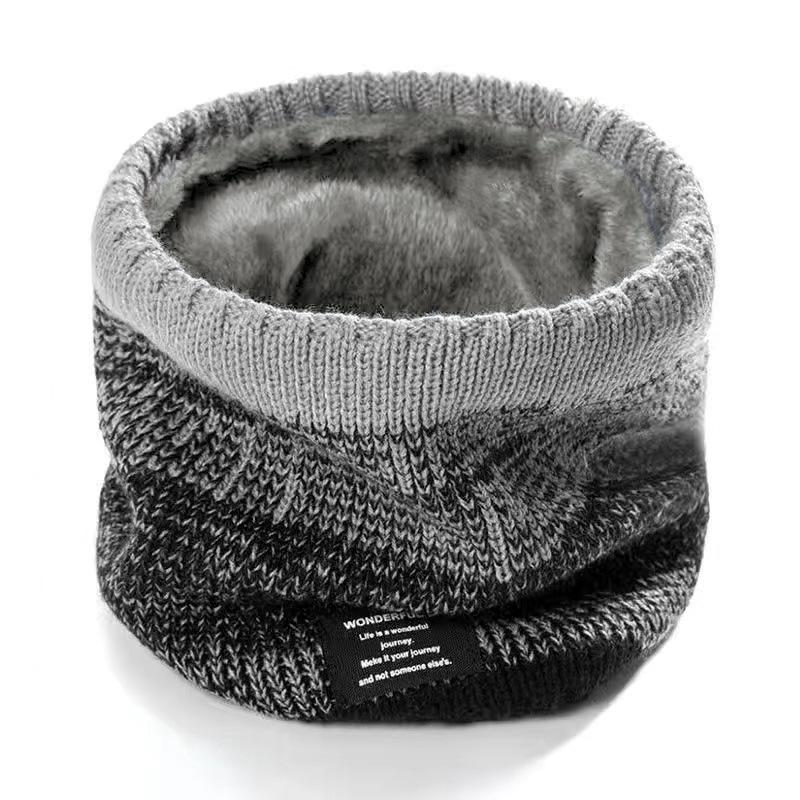 Fashion Knit Scarf Autumn Winter Warm Neck Cover Outdoor Leisure Sports Running Cycling Skiing Mountaineering Windproof Warm Neck Scarf
