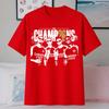 Arsenal Premier League Champions T-shirt Men and Women Summer Cotton Y2K Clothing Loose Round Neck Short Sleeved Tee Fan Gifts
