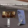 FLYMILE Magnetic Foldable Stand Phone Back Aluminum Alloy Horizontal/Vertical Support Bracket