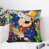 Americans Dads Cartoon Printing Pillowcase Cushion Cover Pillow Covers Soft and Sweet Home Decoration Zipper Multi-Size