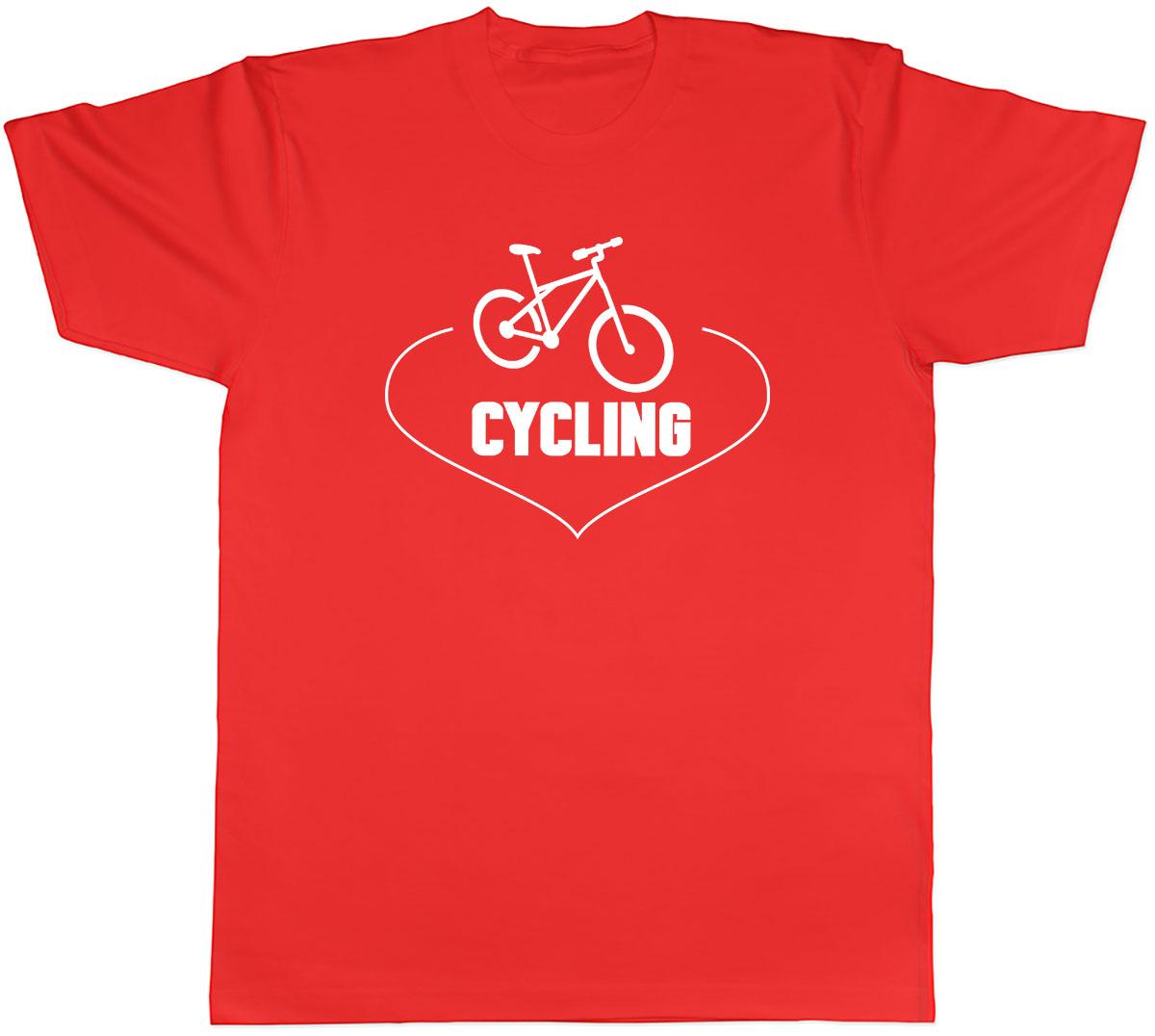 Love Cycling Unisexs Unisex TShirt Tee S